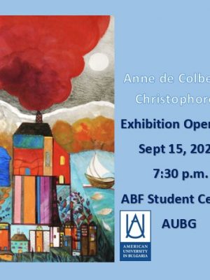 The artist's second exhibition on campus will open on Thursday at 7:30 pm at the ABF ground floor lobby. It will remain there through Sept. 30.