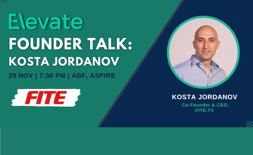 Elevate Founder Talk: Kosta Jordanov