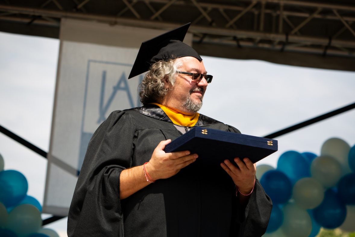 Manol Peykov ('95, EMBA '08) with Distinguished Alumni Award 2023