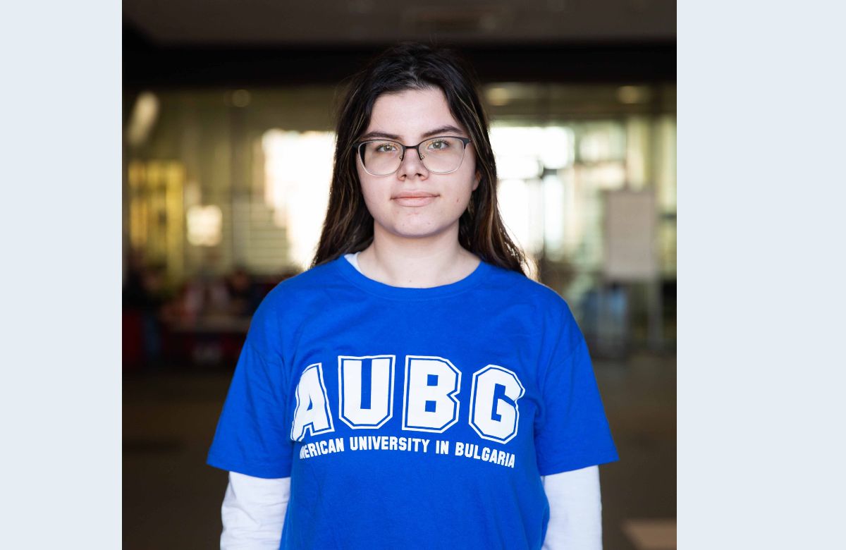 Alexandrina Mehandzhiyska Pursuing Her Interests at AUBG