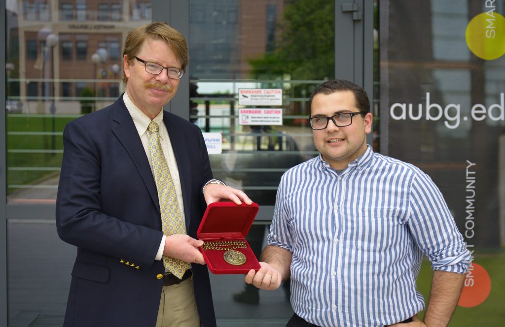 Luka Gotsiridze is AUBG’s Presidential Medalist for 2020 featured image