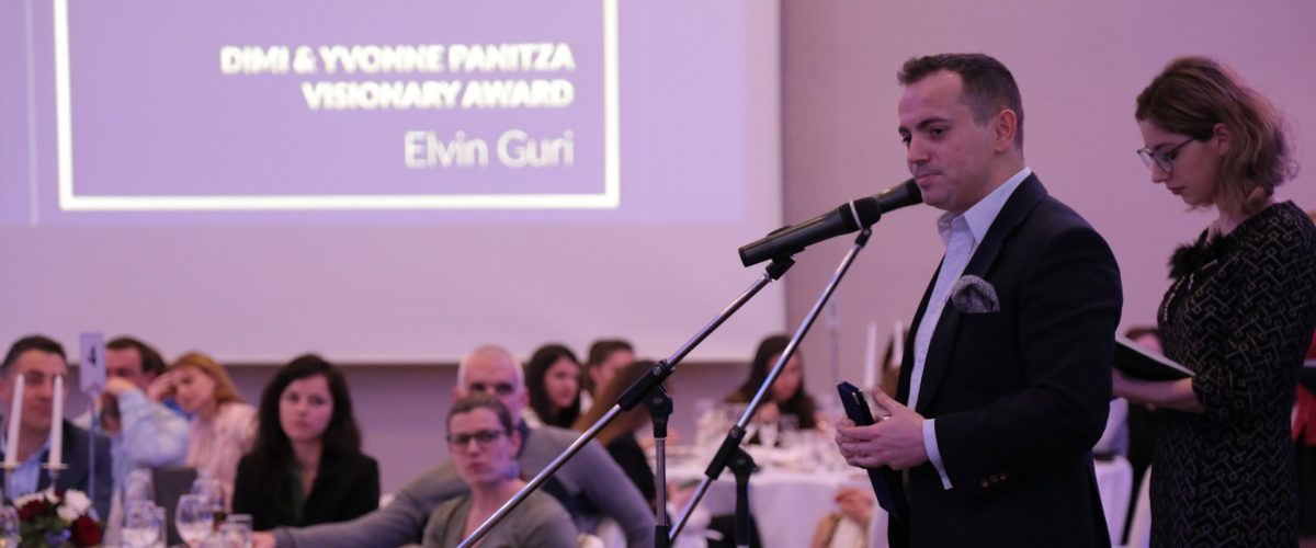 Elvin Guri (‘96) Donates $100,000 at AUBG Donor Recognition Dinner