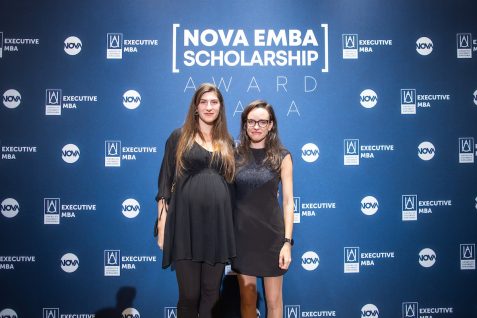 Jane Dimitrova and Nikoleta Popkostadinova (‘06) Awarded at the NOVA EMBA Gala featured image