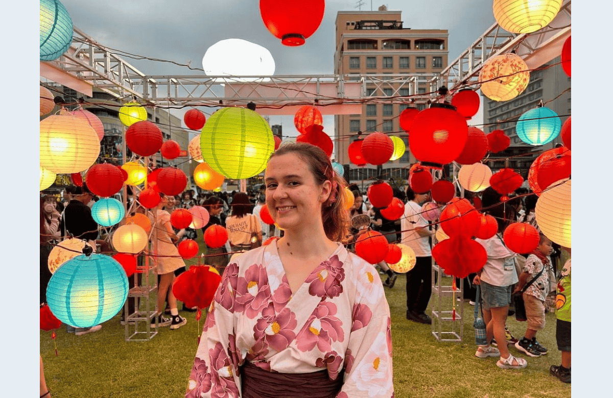 Greti Georgieva Has a Unique Exchange Semester in Japan