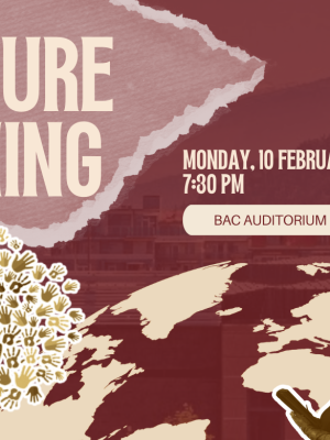 AUBG Culture Evening poster