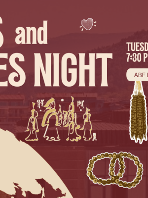 AUBG Arts and Games Night poster