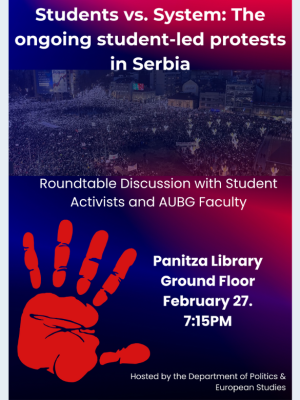 Roundtable Discussion Serbian Protests