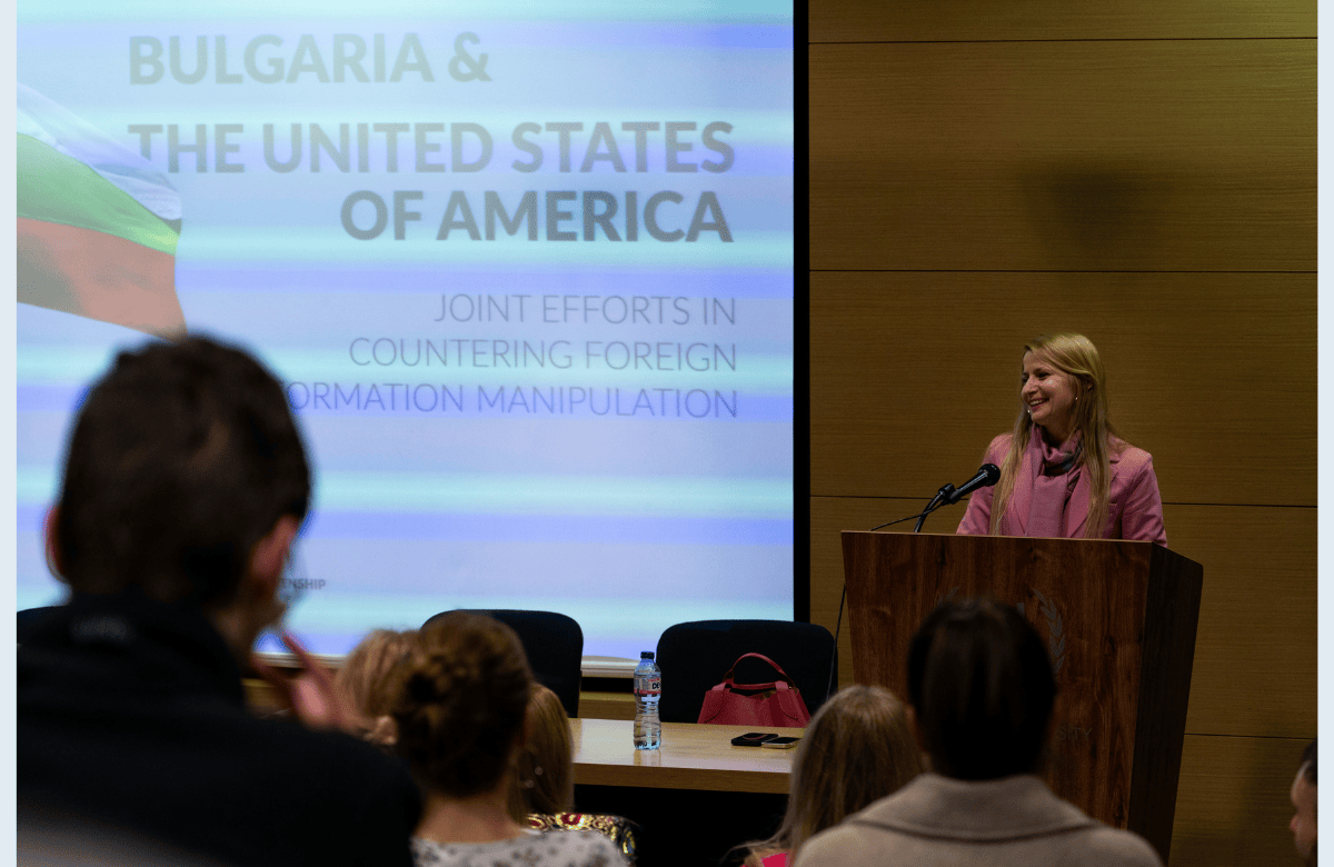 Dr. Asya Tsvetanova on the Bulgaria-U.S. Strategic Cooperation and Countering Disinformation