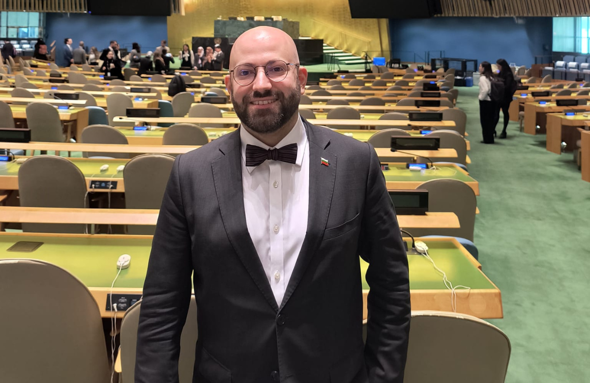 Bulgarian Diplomat Spent “Formative” Years at AUBG | Svetozar Dimitrov (’08)