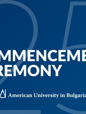 AUBG Commencement Ceremony poster