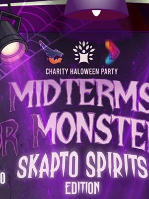 Midterms or Monsters Halloween Charity Party 2025