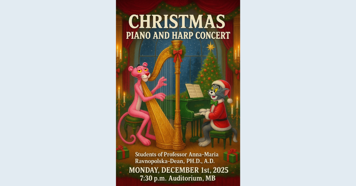 Piano and Harp Christmas Concert