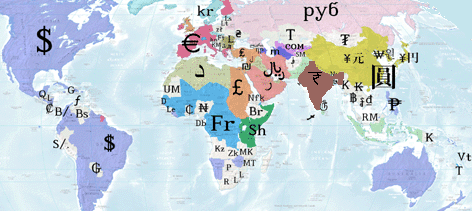 Collection of Currencies From Around The World | Exhibition