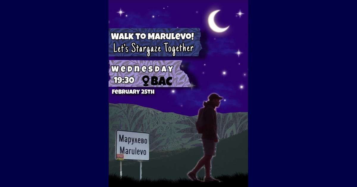Walk to Marulevo for stargazing