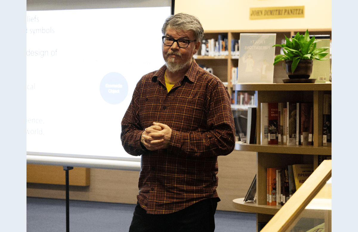 Antonio Lopez - Lecture at AUBG