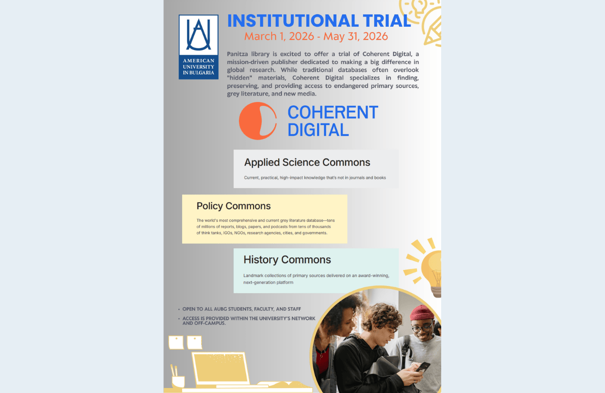 Institutional Trial: Coherent Digital