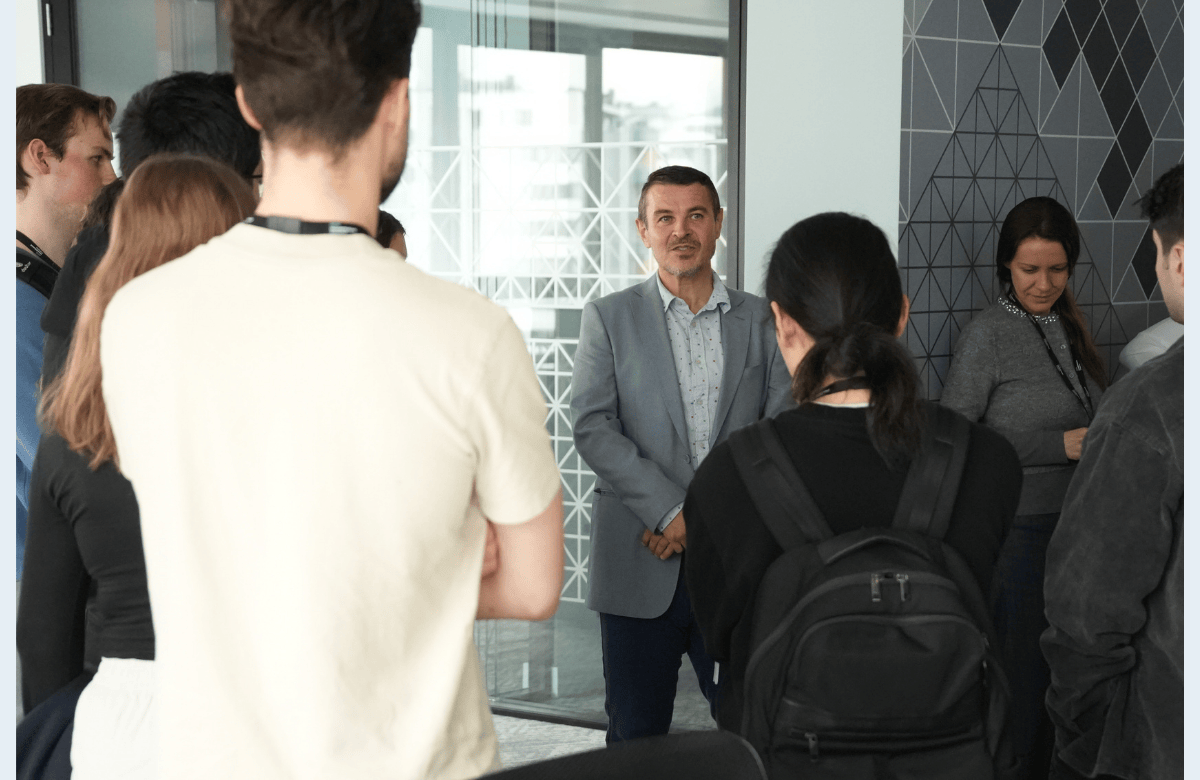AUBG students visit the Discoverer+ supercomputer at Sofia Tech Park and HPE