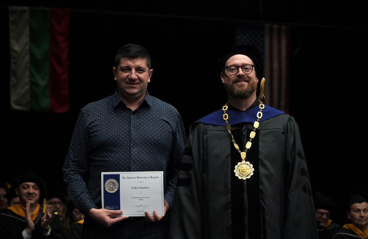 AUBG EMBA Student Svilen Stanchev