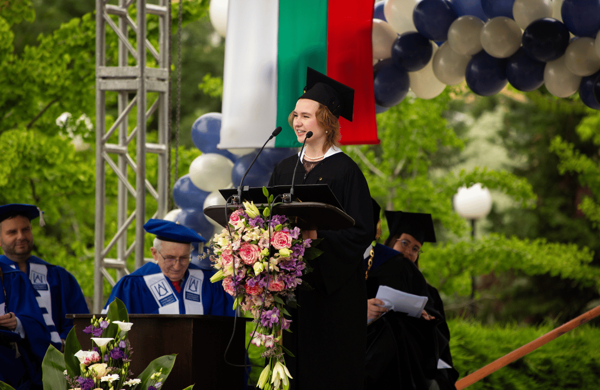 Aleksandra Krasnova (’26): Student Commencement Speech 2026