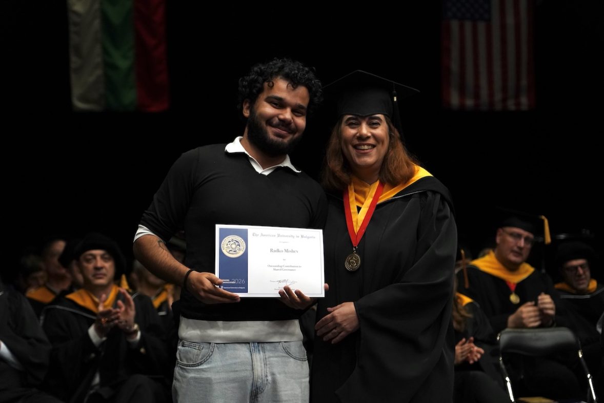 Radko Mishev (’26) | Stefanija Aleksova’s Best Paper Prize