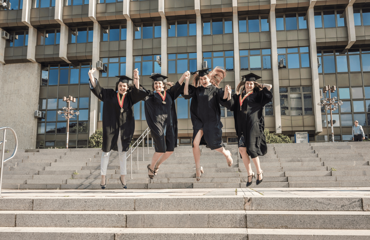 Tsvetiana Ilieva (‘17) at AUBG Commencement