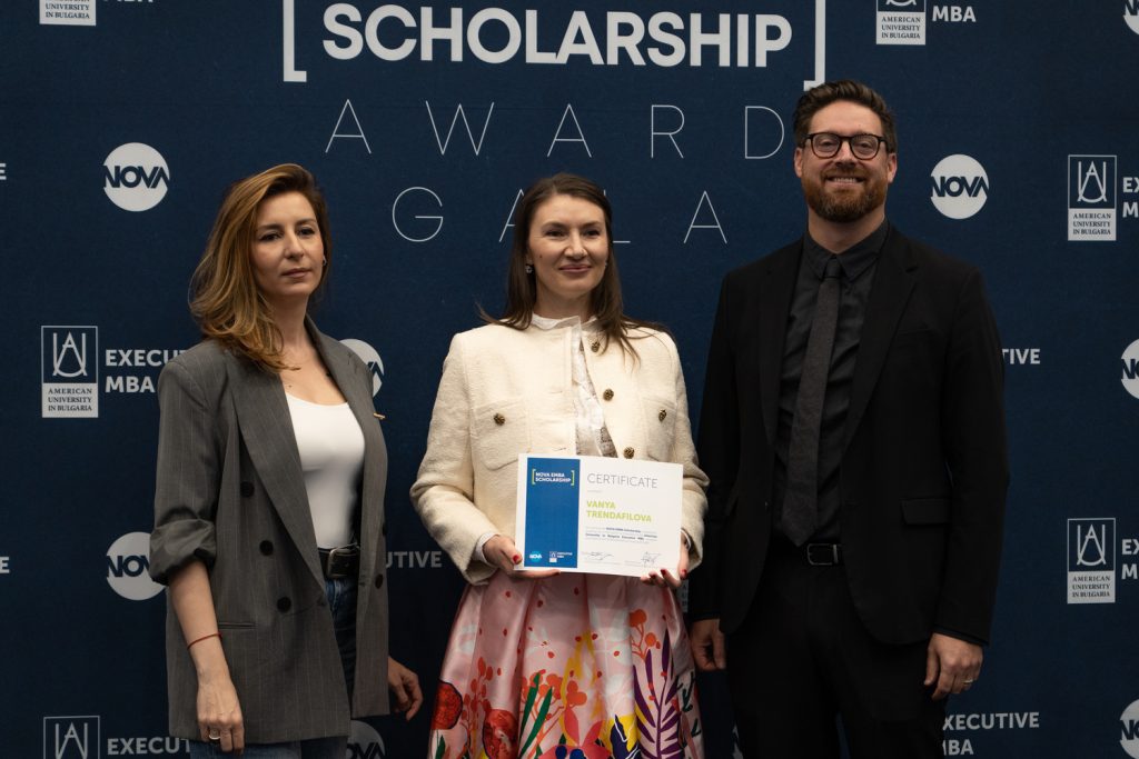 Vanya Tredafilova, NOVA EMBA Scholarship Winner 2025