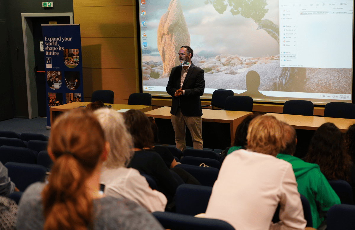 Steven London at the EWCA and GCA conferences at AUBG